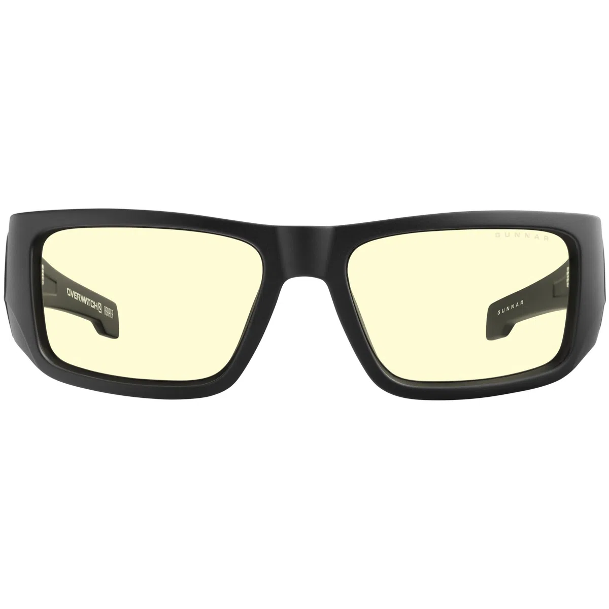 GUNNAR x Overwatch Okulary - Reaper - Black Ash - Amber | Okulary PC/gaming - Overwatch Reaper - Black Ash - Bursztynowe - 65% światła niebieskiego i 100% UV